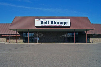 Front of Menard's Self Storage